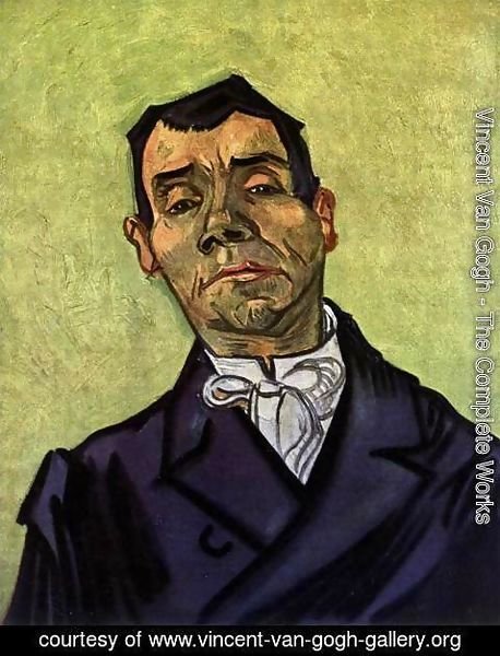 Vincent Van Gogh - Portrait of Joseph-Michel Ginoux