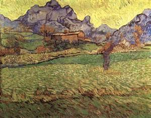 Vincent Van Gogh - A Meadow in the Mountains Le Mas de Saint-Paul