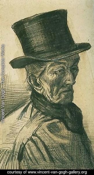 Vincent Van Gogh - Man with Top Hat