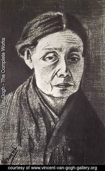 Vincent Van Gogh - Portrait of a Woman, Half-Length