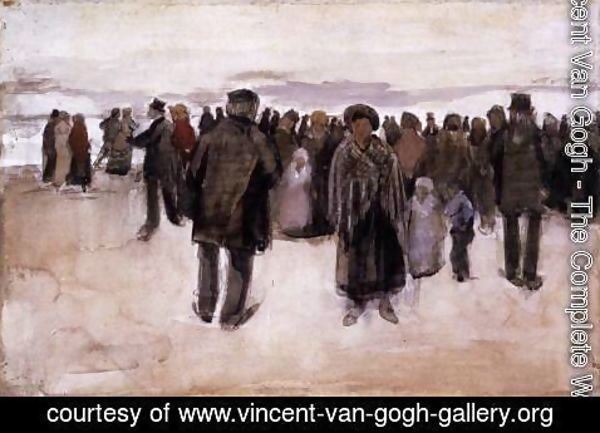 Vincent Van Gogh - Beach at Scheveningen 2