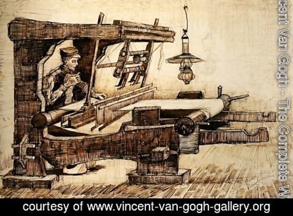 Vincent Van Gogh - Weaver The Whole Loom Facing Right