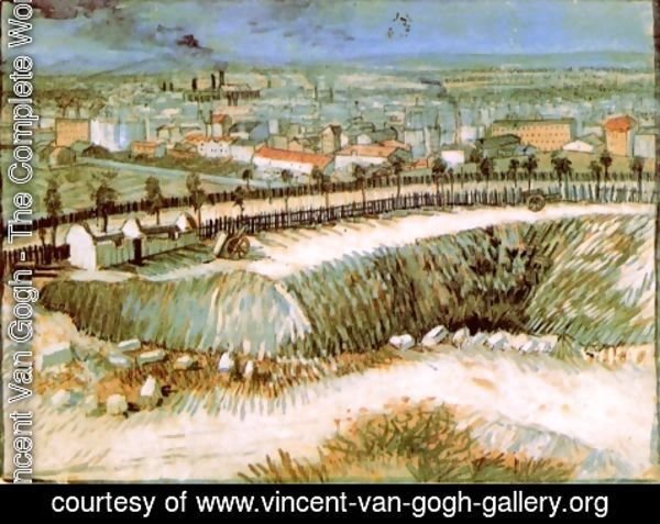 Vincent Van Gogh - Outskirts of Paris near Montmartre