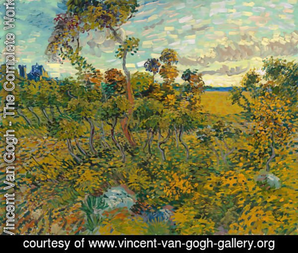 Vincent Van Gogh - Sunset at Montmajour
