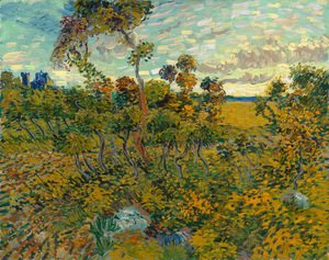 Vincent Van Gogh - Sunset at Montmajour