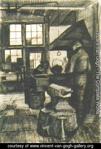 Vincent Van Gogh - Blacksmith Shop