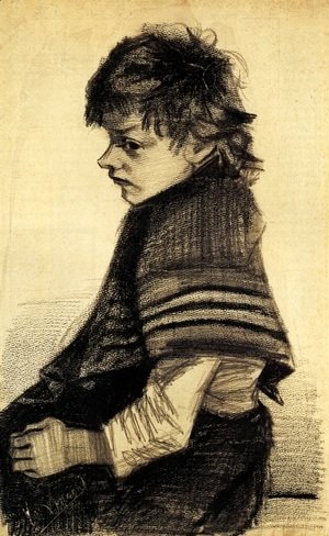 Vincent Van Gogh - Girl with a Shawl