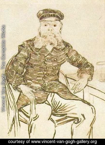 Vincent Van Gogh - Joseph Roulin, Three-Quarter-Length