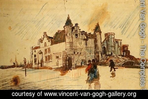 Vincent Van Gogh - View of Het Steen