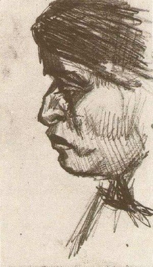 Vincent Van Gogh - Head of a Man