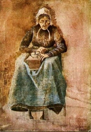 Vincent Van Gogh - Woman Grinding Coffee
