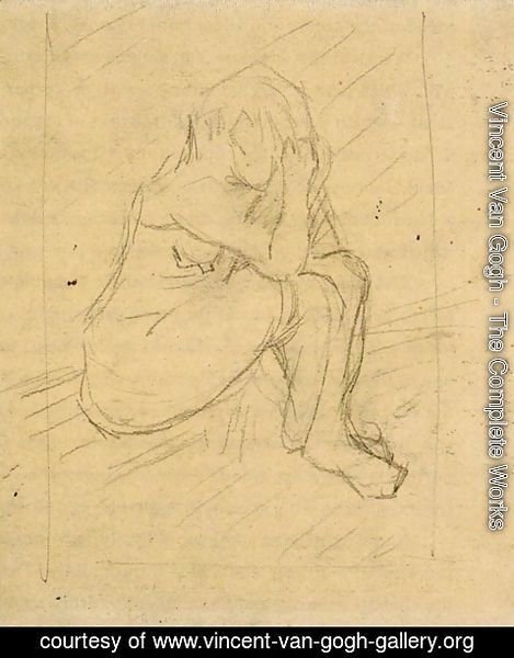 Vincent Van Gogh - Sorrowing Woman