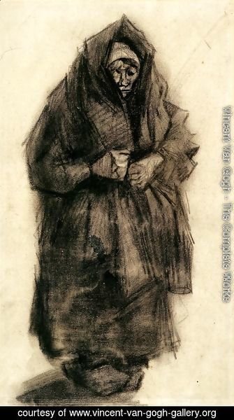 Vincent Van Gogh - Woman with a Mourning Shawl 2