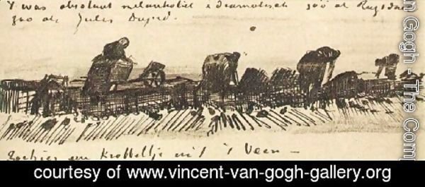 Vincent Van Gogh - Women Working in the Peat