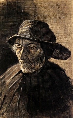 Vincent Van Gogh - Head of a Fisherman with a Sou'wester