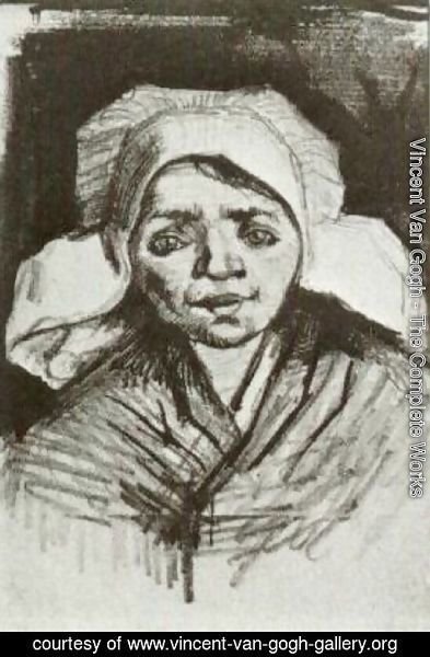 Vincent Van Gogh - Peasant Woman, Head 6