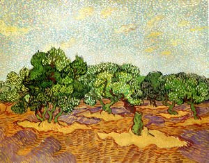 Vincent Van Gogh - Olive Grove - Pale Blue Sky