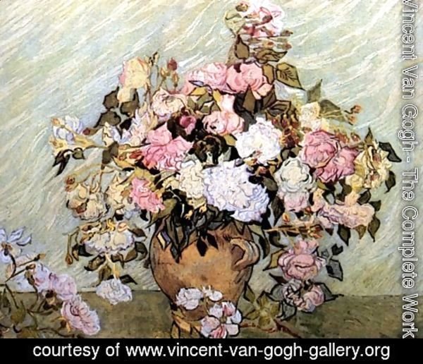 Vincent Van Gogh - Still Life Vase with Roses
