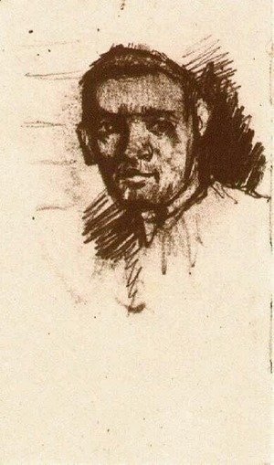 Vincent Van Gogh - Head of a Young Man, Bareheaded