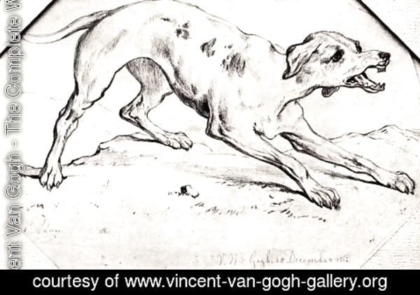 Vincent Van Gogh - Dog 2