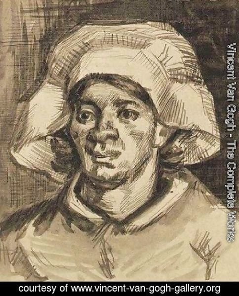 Vincent Van Gogh - Gordina de Groot, Head