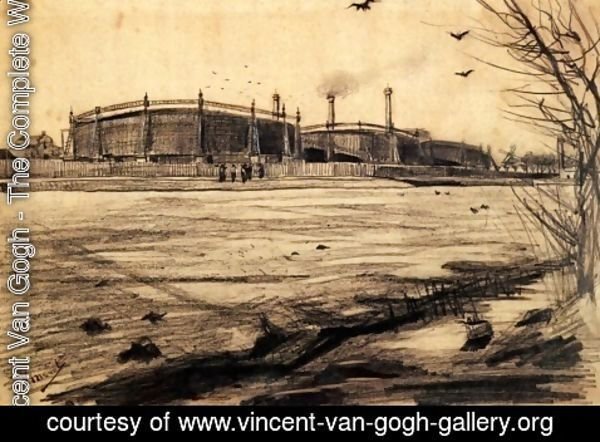 Vincent Van Gogh - Gasworks