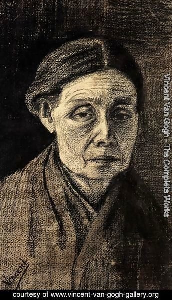 Vincent Van Gogh - Head of a Woman 5