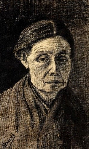 Vincent Van Gogh - Head of a Woman 5