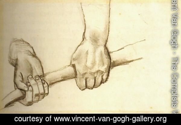 Vincent Van Gogh - Two Hands with a Stick