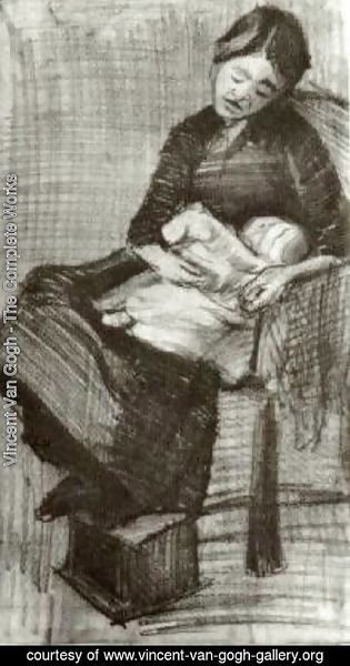 Vincent Van Gogh - Sien Nursing Baby 2