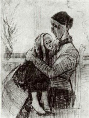Vincent Van Gogh - Sien with Child on her Lap