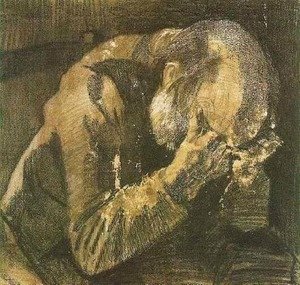Vincent Van Gogh - Man with his head in his hands