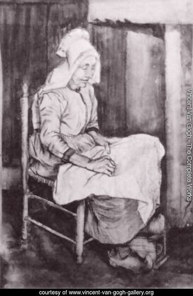 Woman Sewing 3
