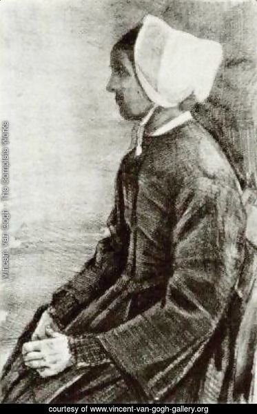 Woman with White Bonnet, Sien's Mother 2