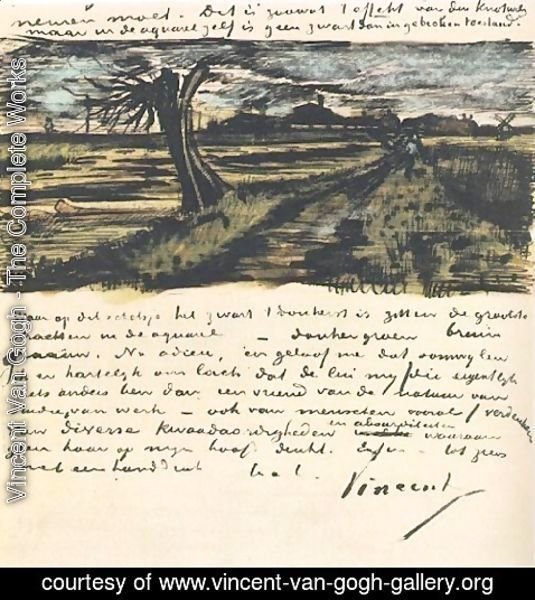Vincent Van Gogh - Pollard Willow 2