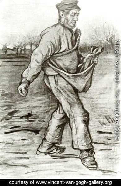 Vincent Van Gogh - Sower 2