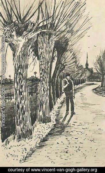 Vincent Van Gogh - Road with Pollard Willows 2