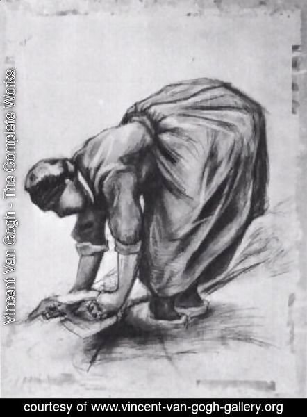 Vincent Van Gogh - Peasant Woman, Stooping