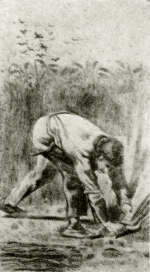 Vincent Van Gogh - Mower after Millet