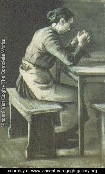 Vincent Van Gogh - Woman Praying