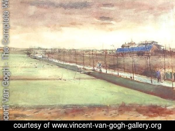 Vincent Van Gogh - Meadows near Rijswijk and the Schenkweg