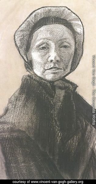 Woman with Dark Cap, Sien's Mother