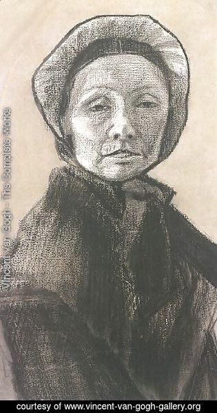 Vincent Van Gogh - Woman with Dark Cap, Sien's Mother