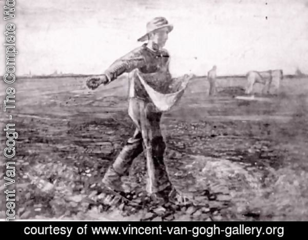 Vincent Van Gogh - Sower 4