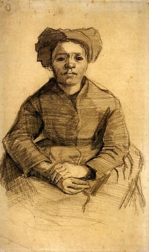 Vincent Van Gogh - Seated Woman 2