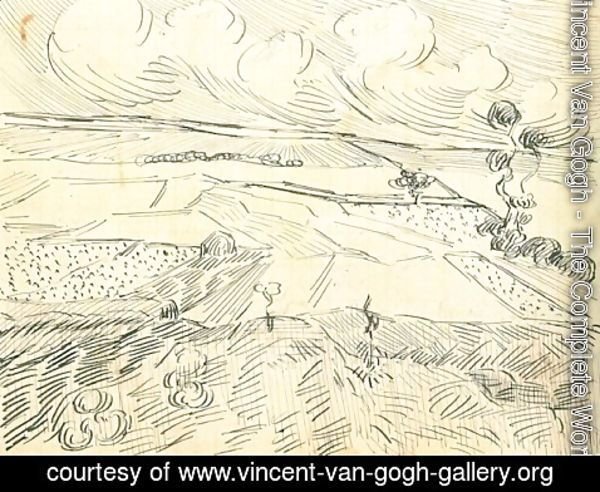 Vincent Van Gogh - Wheat Fields 2
