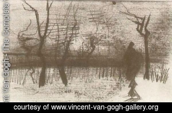 Vincent Van Gogh - Parsonage Garden at Dusk