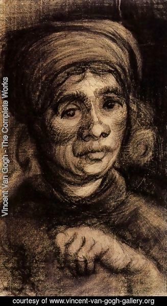 Vincent Van Gogh - Head of a Woman 8