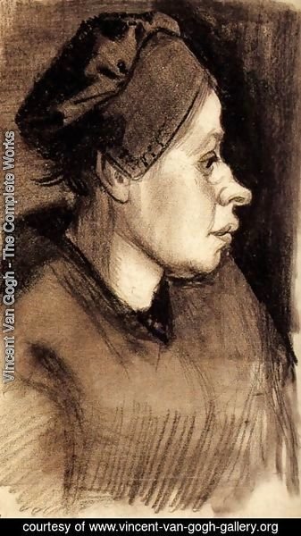 Vincent Van Gogh - Head of a Woman 9