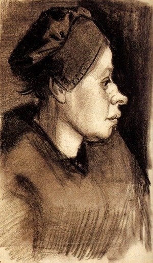 Vincent Van Gogh - Head of a Woman 9